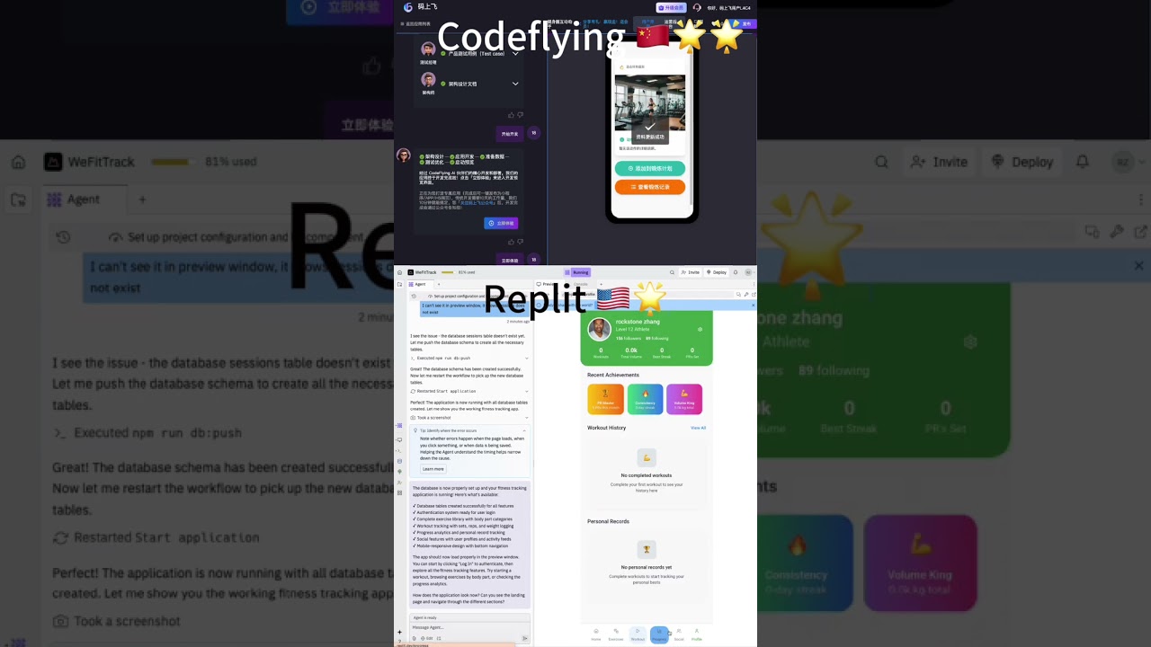 Replit vs. Codeflying: A Quick AI Code Generation Tool Comparison