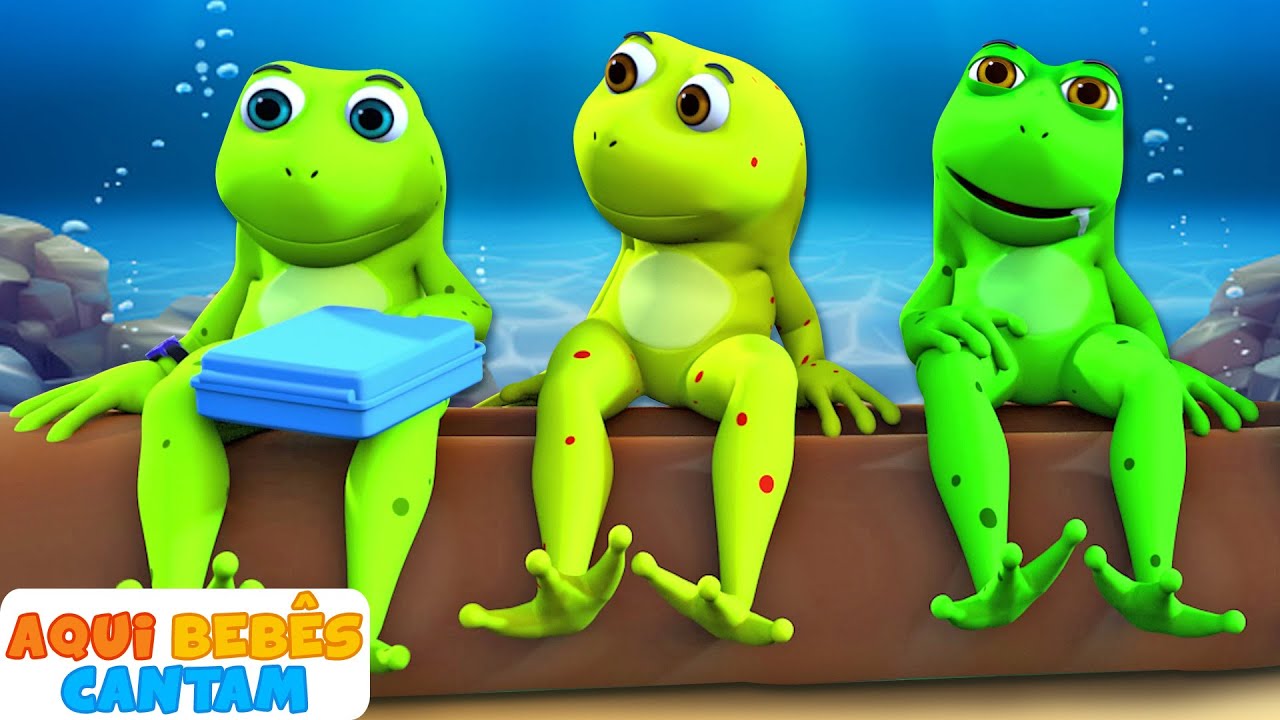 Aqui Bebês Cantam | CINCO SAPINHOS FOFINHOS E MAIS MÚSICAS DIVERTIDAS!