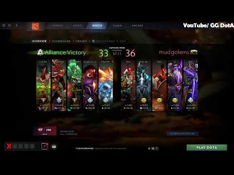 Alliance VS Mudgolems Game 3 DreamLeague Season 14 DPC EU Decider Tournament