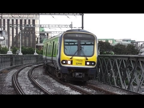 29000 Class Commuter Train number 29116 - Tara Street Station, Dublin