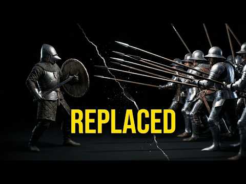 Why did shields REALLY disappear from battlefields?