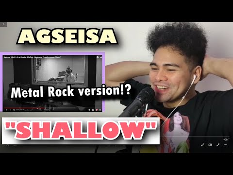 AGSEISA ft RJR x Aria Dinata - "Shallow" HEAVY METAL ROCK (cover) - SINGER HONEST REACTION