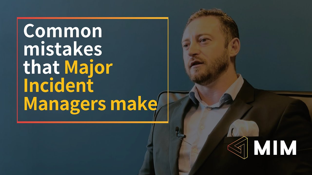 Common mistakes that major incident managers make - YouTube