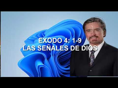 Las Señales de Dios- Exodo 4: 1-9  Dr. Armando Alducin