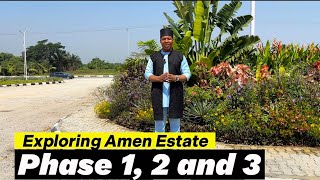 Take a Tour of Amen Estate Phase 1, 2, and 3 in Ibeju Lekki Latest Update