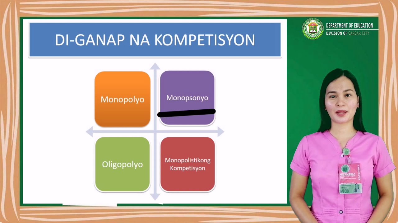 ANG MGA LARAWAN SA ISTRUKTURA NG PAMILIHAN