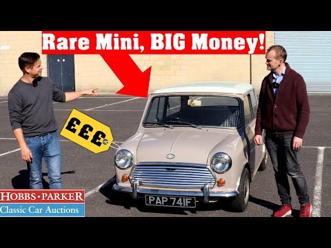 Rare Mini Cooper S & Mercedes R107 SL Sell For HUGE Money! Hobbs Parker October 2022 Classic Results
