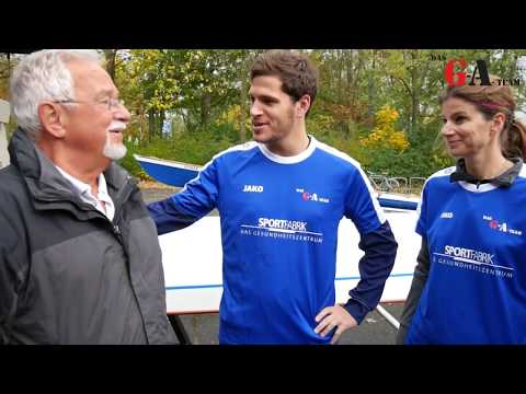 Das G-A-Team testet Rudern