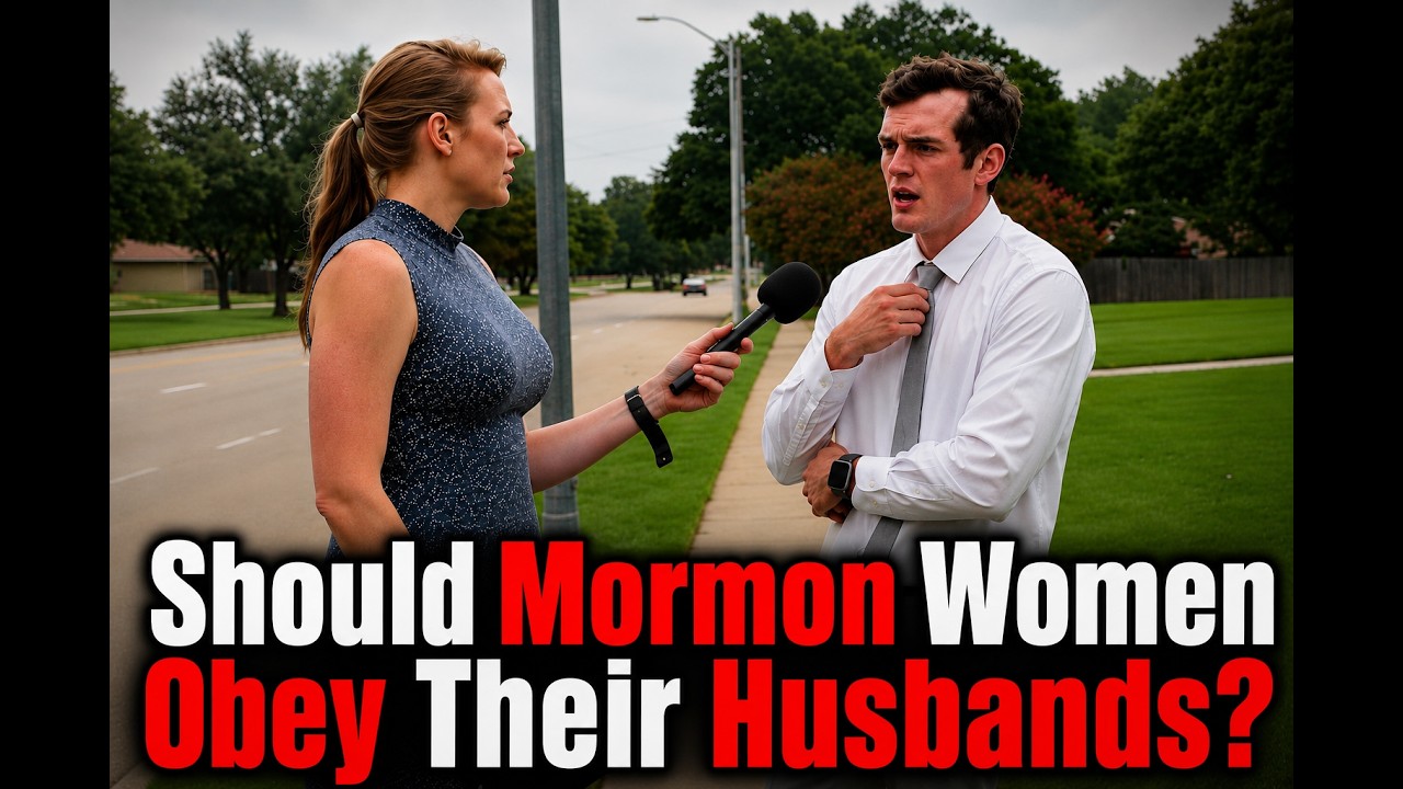 Man Gives The Worst Answers To "Should a Mormon Woman Obey Her Husband?