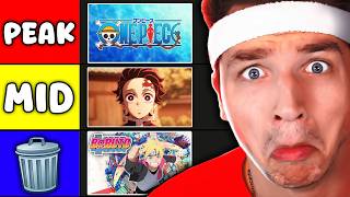 I Ranked Every Anime