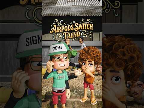 Airpods switch Trend ngawawor #animasimantoon #animasiindonesia #airpodsswitch #tenxi #kicaumania