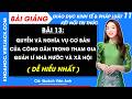 Bài giảng KTPL 11 Bài 13. Quyền và nghĩa vụ của công dân trong tham gia quản lí nhà nước và xã hội