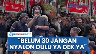 Bintang Emon Menggebu Orasi di Depan DPR: Kita Dipaksa Menelan Akrobat Tak Masuk Akal, Lawan!