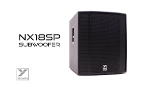 YouTube Video - NX18SP – 18” Powered Subwoofer