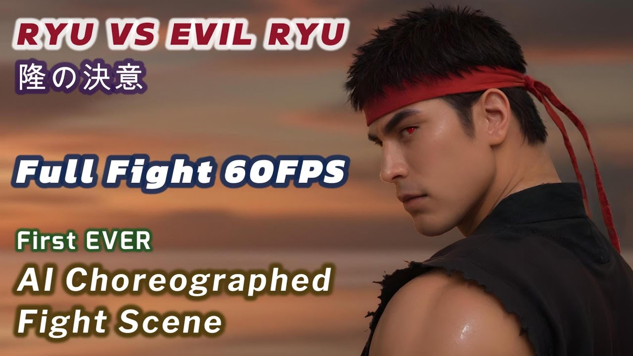 Ryu Vs Evil Ryu Street Fighter AI Fight Scene Tutorial ComfyUI Stable Diffusion Seedance 2.0