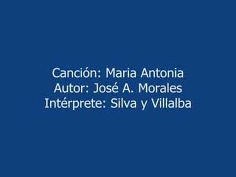MARIA ANTONIA -- MUSICA COLOMBIANA -- SILVA Y VILLALBA