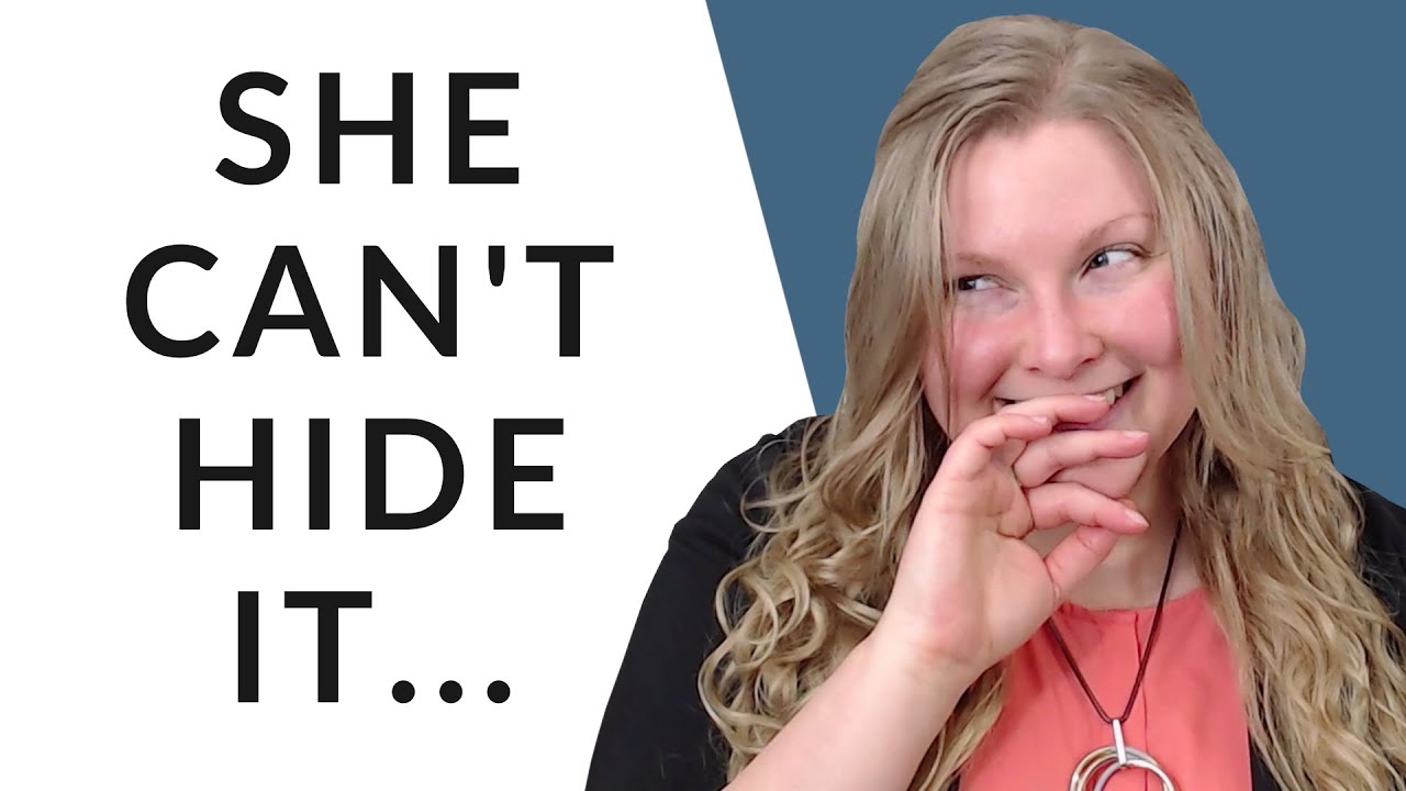 SIGNS SHE LIKES YOU BUT IS HIDING IT! 🤯 (How to know if a girl likes you FAST)