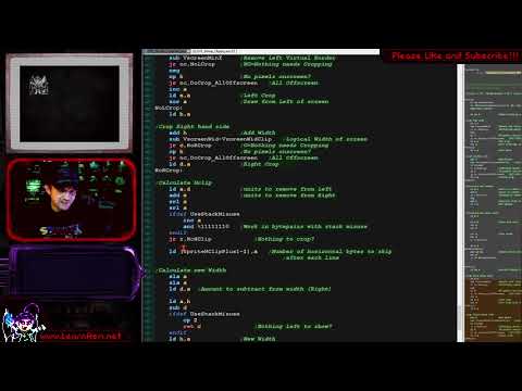 Lesson S24 - Sprite clipping on the ZX Spectrum (Part 1/2)
