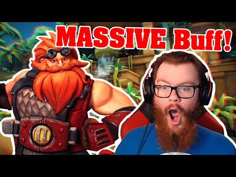 This *NEW* Barik Buff Feels AMAZING!!! - Paladins PTS Barik Gameplay