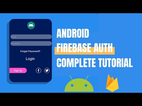 Building this beautiful interface for Android and Implementing Firebase Authentication
