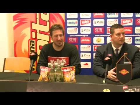 Pressekonferenz 28.12.2014: UPC Vienna Capitals vs. SAPA Fehervar AV19 1:0 (0:0, 1:0, 0:0)