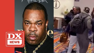 Busta Rhymes Throws Drink At Woman After She Touches Him Inappropriately