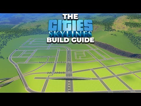 Downtown Road Layout - The Cities Skylines Build Guide [Tutorial/Inspiration Lets Play] Part 21