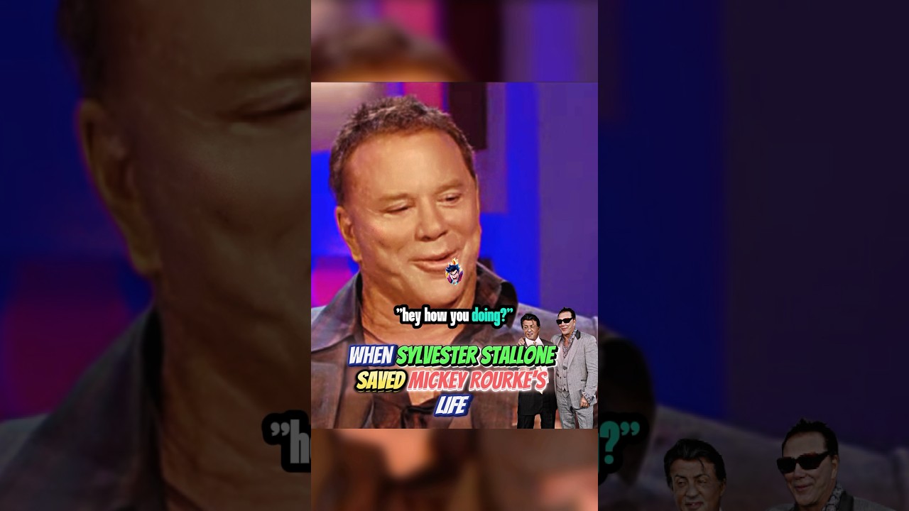 Sylvester Stallone Saved Mickey Rourke’s Life