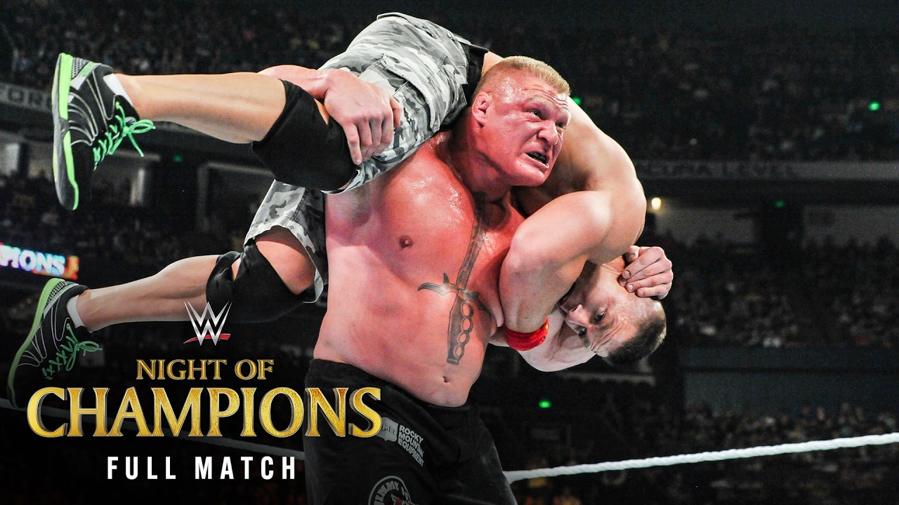 FULL MATCH: Brock Lesnar vs. John Cena | WWE Title Match: WWE Night of Champions 2014