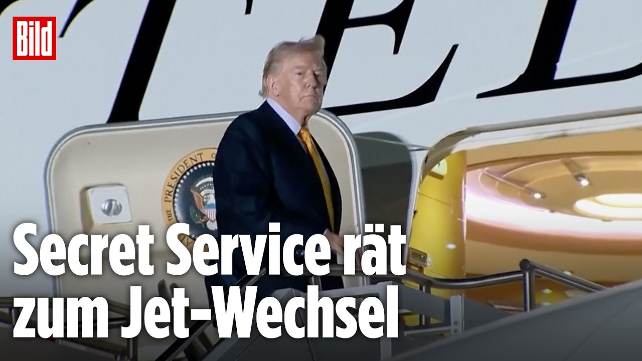 Trump misstraut Luxusjet aus Katar – Rückflug in der alten Air Force One