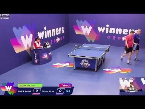 WINners CUP table 2  01.12 Maliuk Sergei - Ziakun Viktor  17:00
