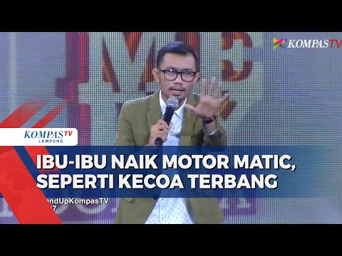 Stand Up Ridwan Remin: Naik Angkot Bukan Perkara Mudah, Perlu Skill...