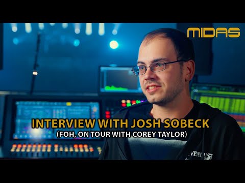 HD96 On Tour - Interview with Josh Sobeck (FOH, Corey Taylor)