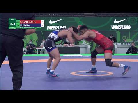 1/4 FS - 65 kg: H. OHANNESIAN (UKR) v. A. DUMAN (TUR)