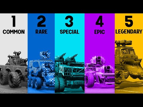 Crossout, But My Builds Use The Same Rarity Parts