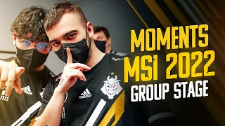 Speedrunning MSI's EASIEST group | MSI Groups Moments Part 1 des G2 Esports