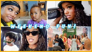 MOM VLOG: SHOPPING WITH YOSHI, STORYTIME, AUNTIE DUTIES & MORE | Ellarie