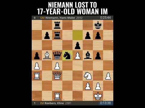 Niemann Lost To A 13-YEAR-OLD Woman IM || Tata Steel Challengers 2024