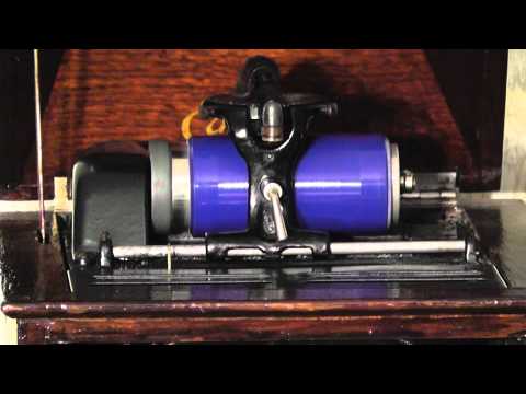 Edison blue amberol cylinder 3108-"Carinval of Venice-Variations" (accordian solo) by Frosini