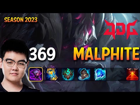 JDG 369 MALPHITE vs KARTHUS Top - Patch 13.18 KR Ranked