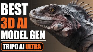 Create Next-Level 3D AI Models in Seconds (Tripo Ultra)