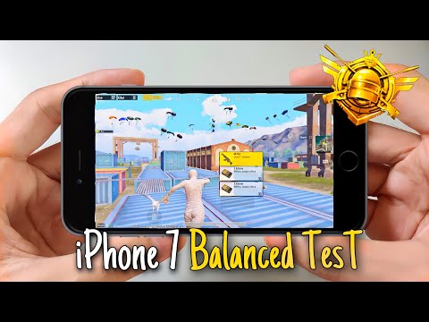 iPhone 7 Pubg Test🔥Graphic Test( Balanced + Ultra )40FPS⚡️4 Finger + Full Gyroscope | ARSO