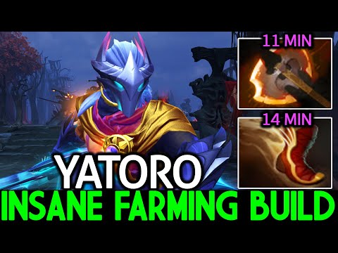 YATORO [Anti Mage] This is Way Pro Build Battle Fury + Boots of Travel Dota 2