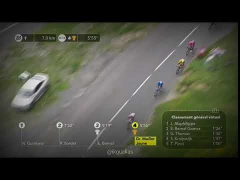 Julian Alaphilippe descenso Galibier Tour 2019 etapa 18