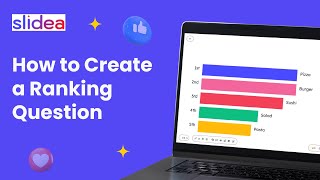 How to Create a Ranking Question in Slidea