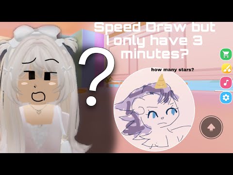 Speed Draw but I only have 3 minutes? | Voice over! 🤭 | UNFAIR VOTING!😭😭 | Springart556