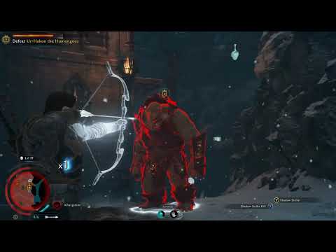 Lengthy fight with Ur-Hakon the Humongous, Middle-earth Shadow of War
