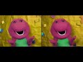 Barney Says Segment First Day Of School Comparison