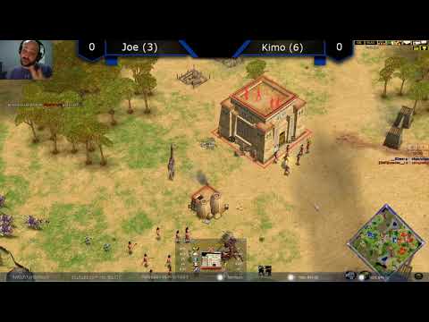 Joe (3) vs Kimo (6) Grand Finals - Age of Mythology: The Titans (Game 1)