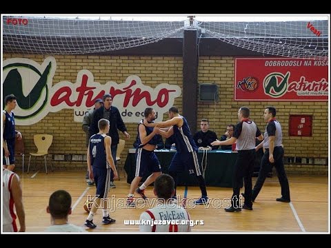 KK Knjaževac Radnik (Surdulica)  64 : 56